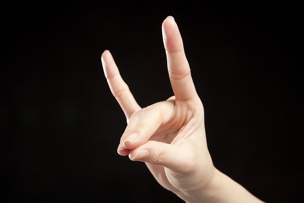 手マンの指の形